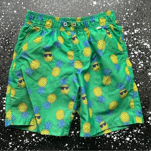 Cat & Jack Pineapple Swim Trunks